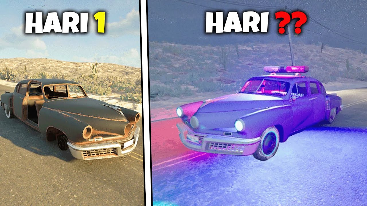 100% MODIFIKASI MOBIL JADUL MENJADI MOBIL POLISI KEREN Di DRIVE BEYOND HORIZONS