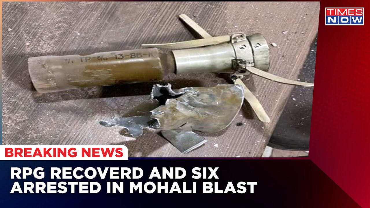 Mohali Blast: In A Major Breakthrough Punjab Police Recovers RPG Used In Attack | English News