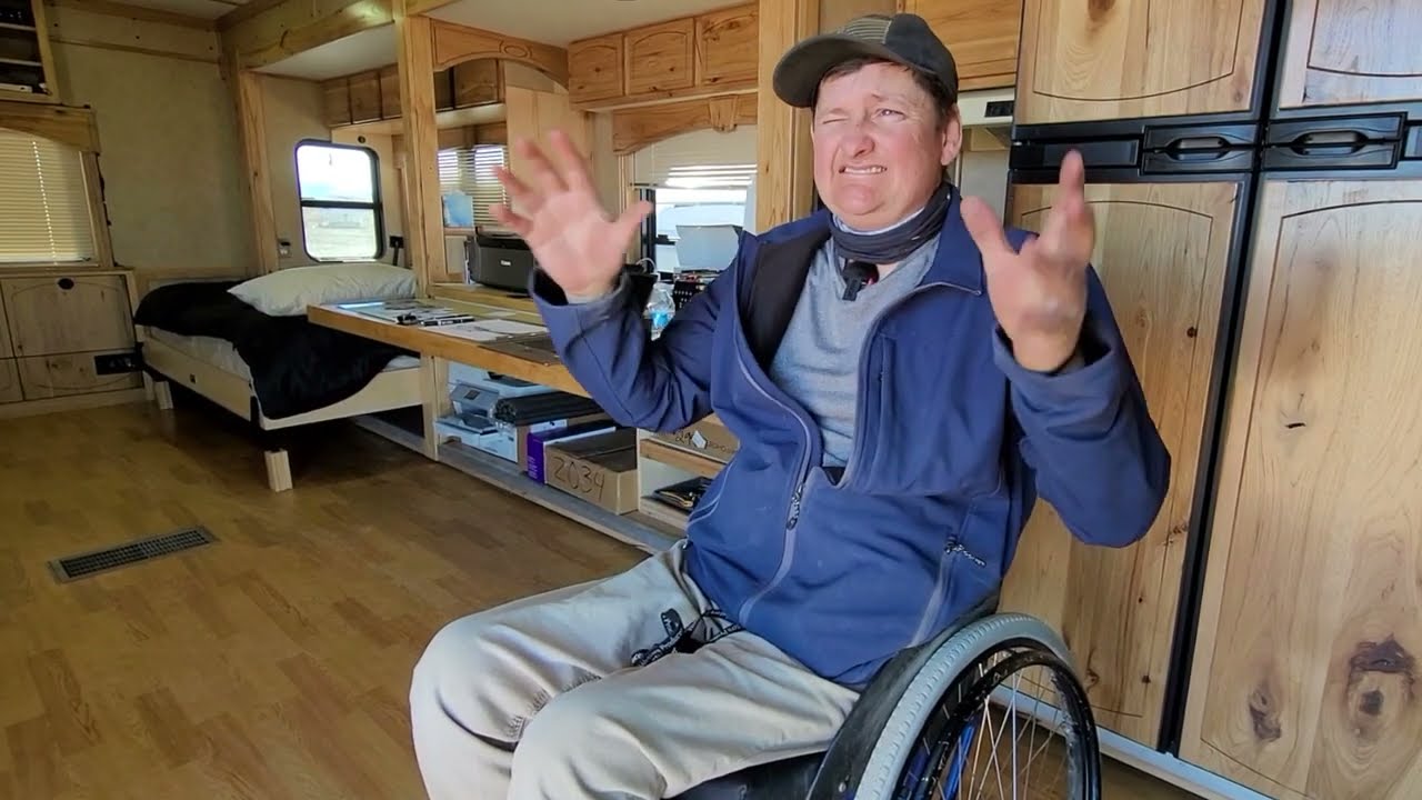 Extraordinary Wheelchair Assessible Truck Conversion!  Get Out and Live Your Best Life as a Nomad!