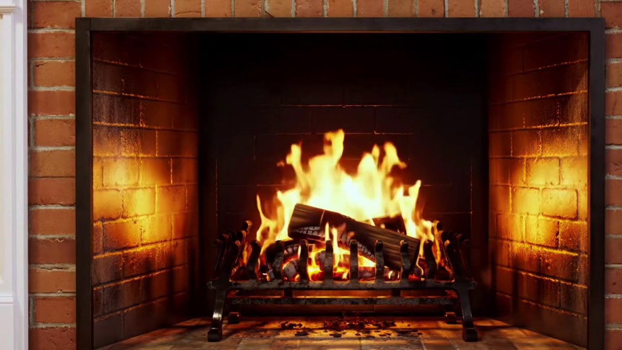 Deep Sleep Ambience – Crackling Fireplace & Slow Piano Music