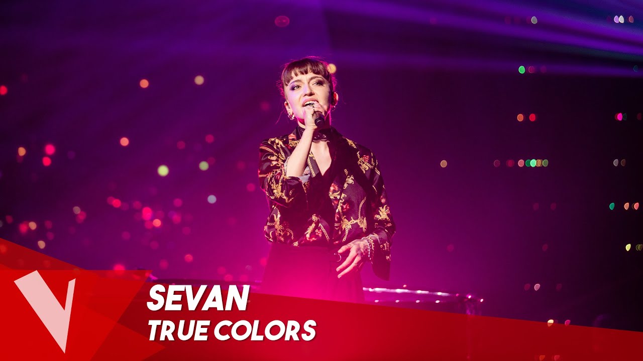 Cyndi Lauper – 'True Colors' ● Sevan | Lives | The Voice Belgique Saison 9