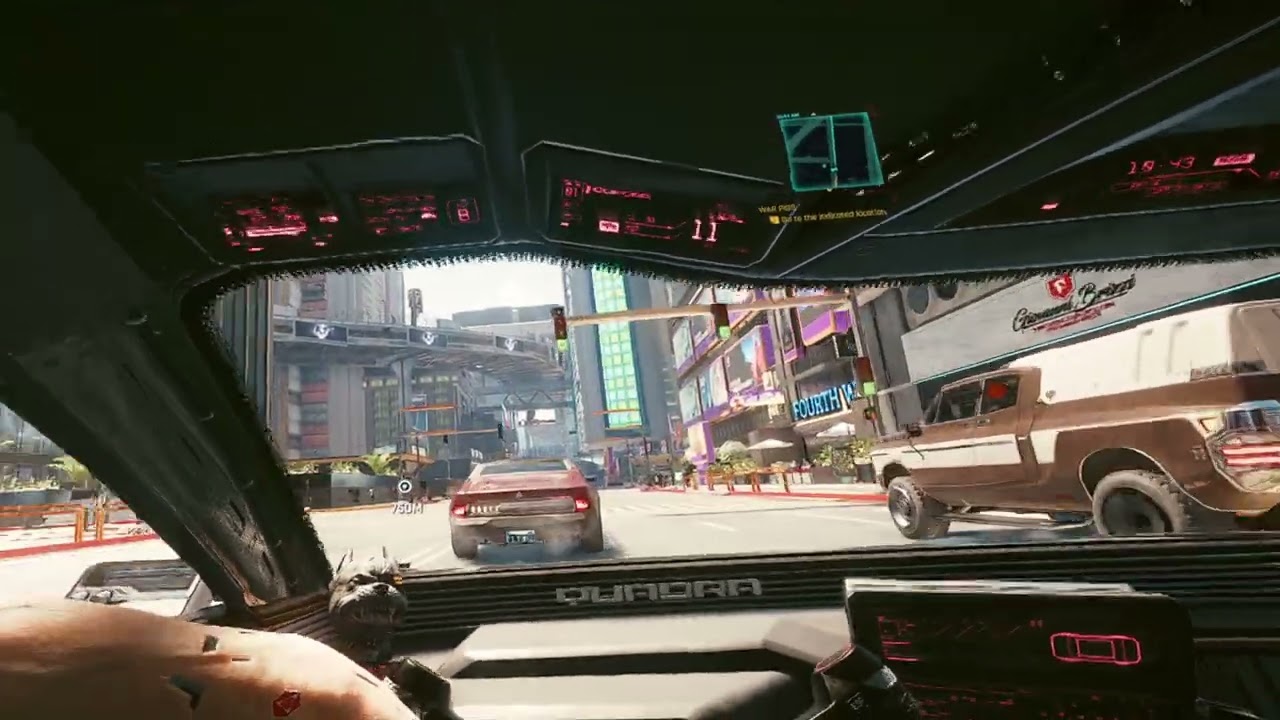 Exploring Night City in VR with Autodrive! Cyberpunk 2077 2.3 Is Next-Level Immersion
