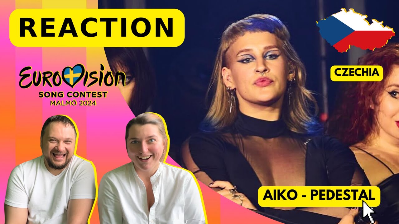 🔊 Реакція на Aiko - 'Pedestal' (Live + Official Video)  - Czechia 🇨🇿 | Eurovision 2024