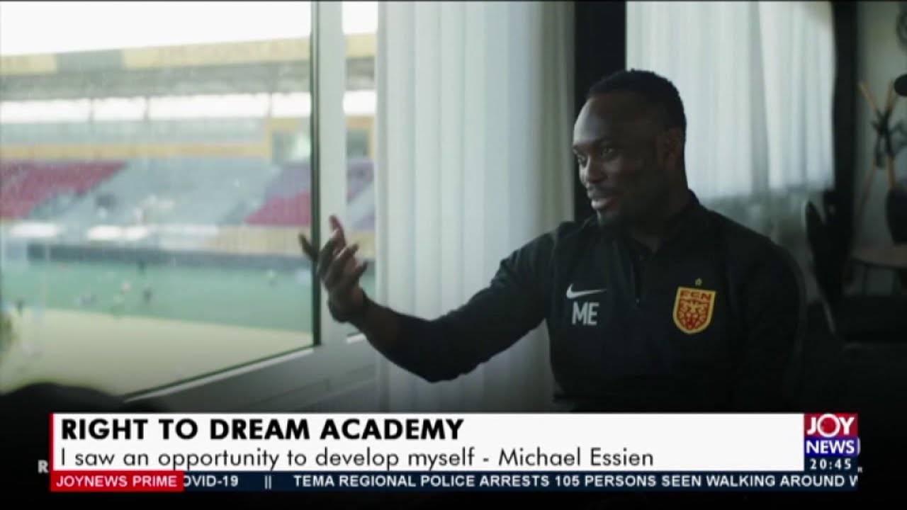 Right to Dream Academy: I saw an opportunity to develop myself – Michael Essien (22-1-21)