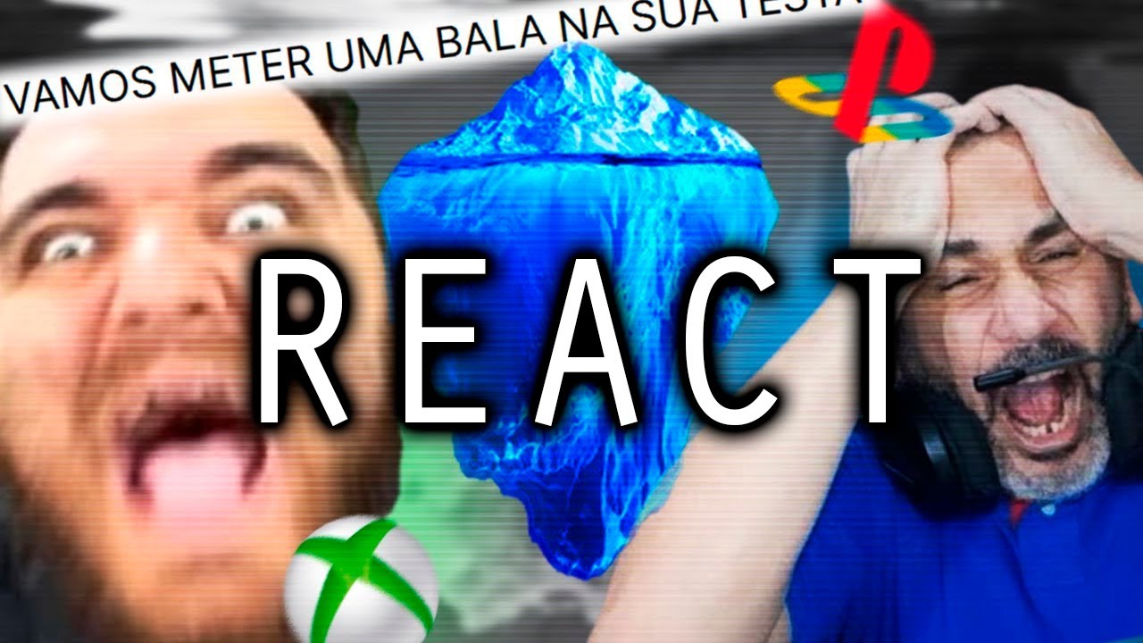 Só Treta, Confusão, CAOS e Desgraça! - O ICEBERG DO FLAME WAR [REACT]