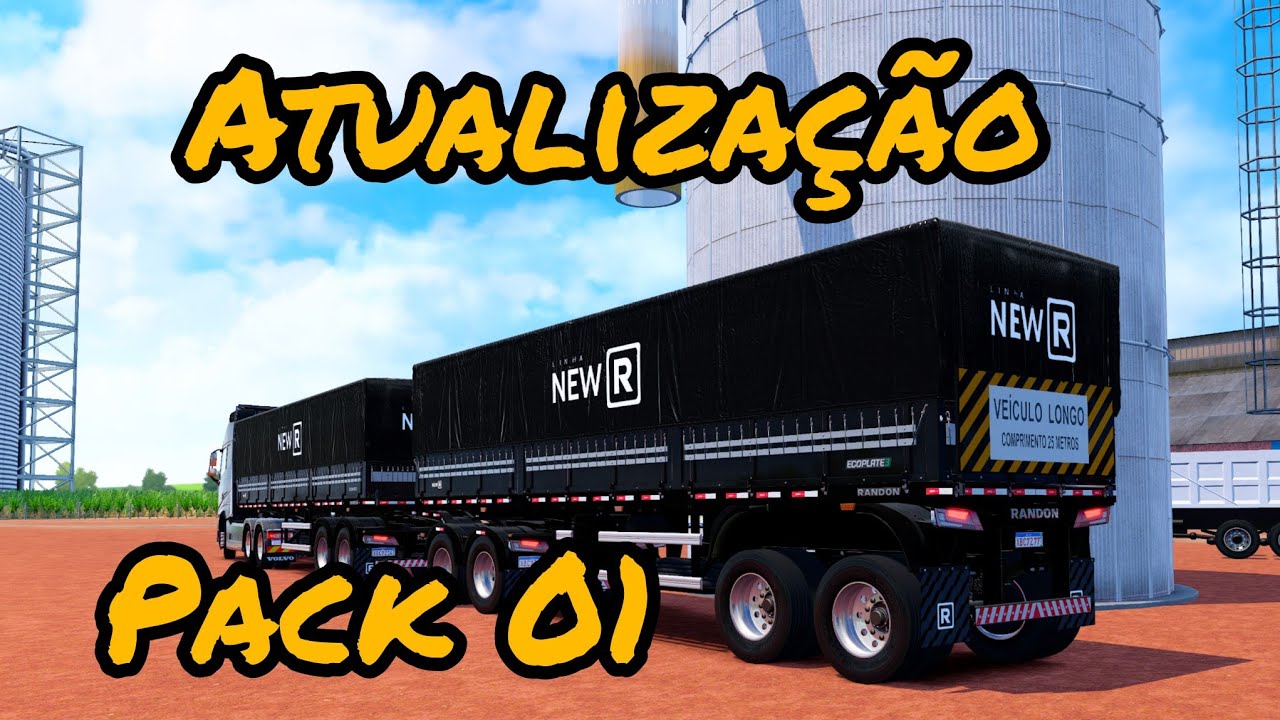 PACK 01 NOVA LOGÍSTICA E CARREGAMENTO DINÂMICO ETS2 1.58 2026 AM29