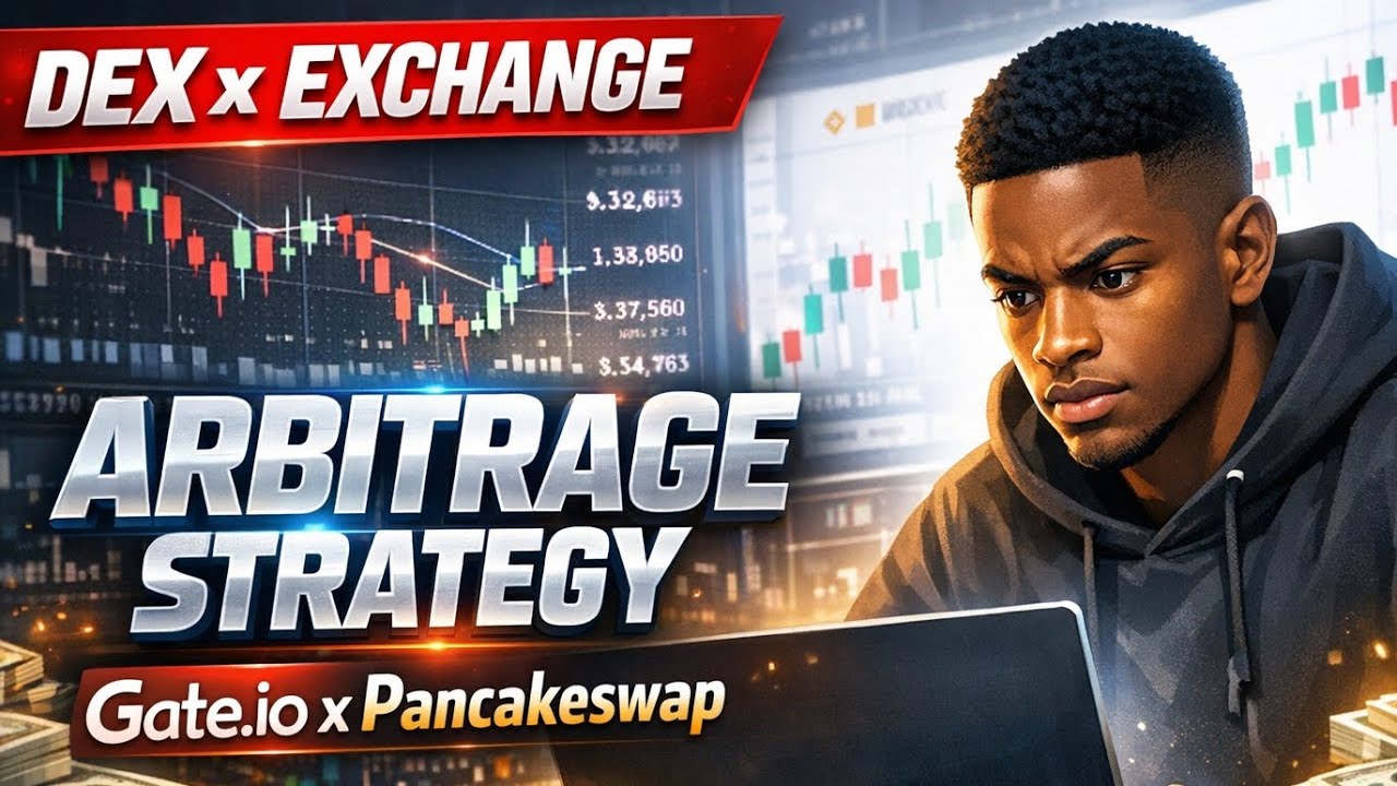 Crypto Arbitrage Between DEX & Exchange (Gate.io + PancakeSwap)