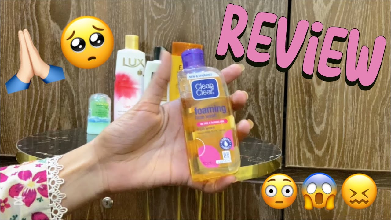 OMG!!!!!!can’t imagine how it works|Clean&clear face wash honest review😱