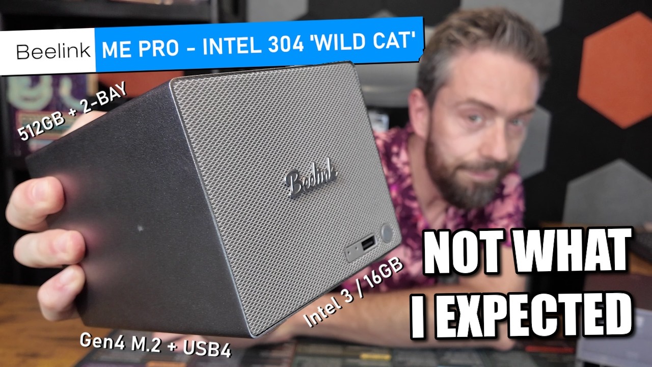 Beelink ME Pro 304 NAS - FIRST IMPRESSIONS