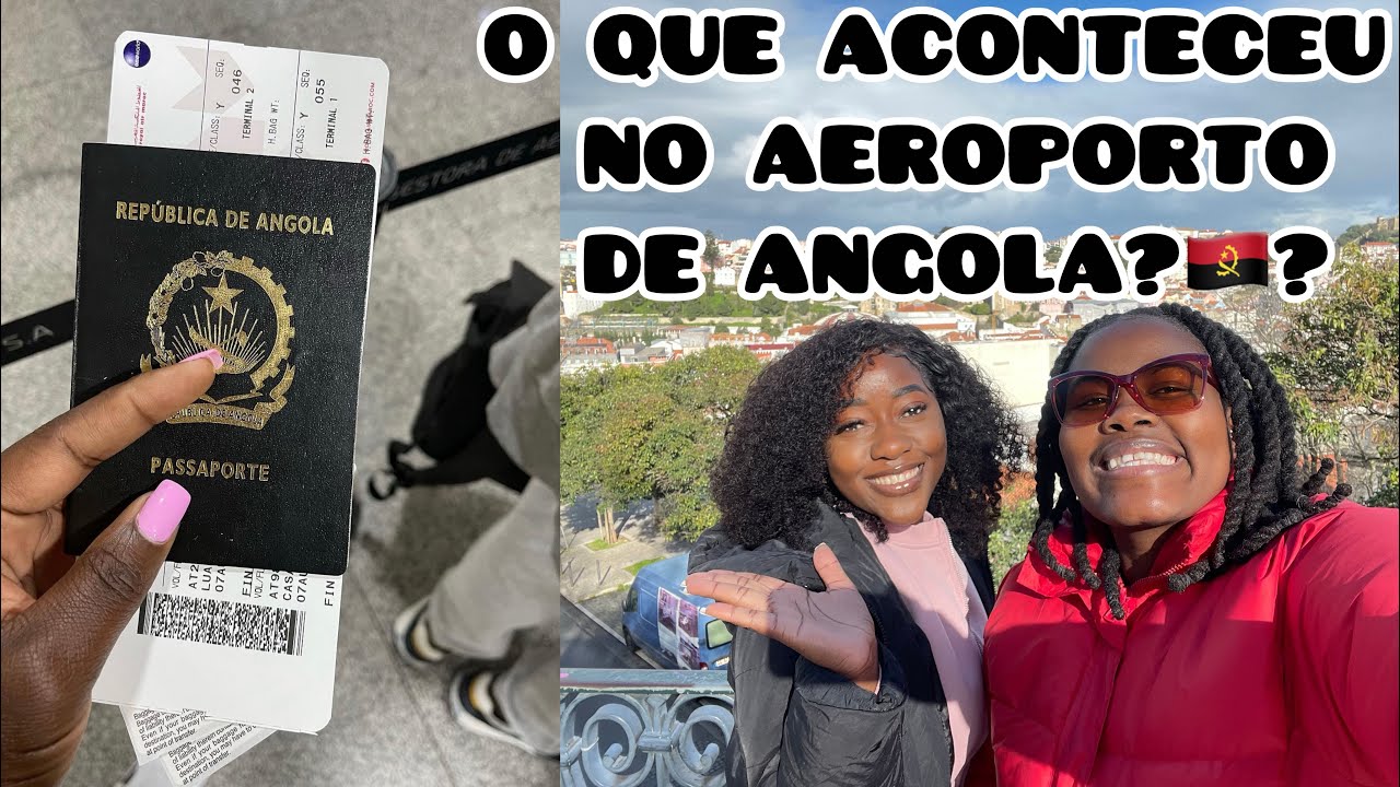 NOSSA EMIGRAÇÃO DE ANGOLA 🇦🇴 PARA PORTUGAL 🇵🇹DIFICULDADES E TRAUMAS NO AEROPORTO 4 DE FEVEREIRO.