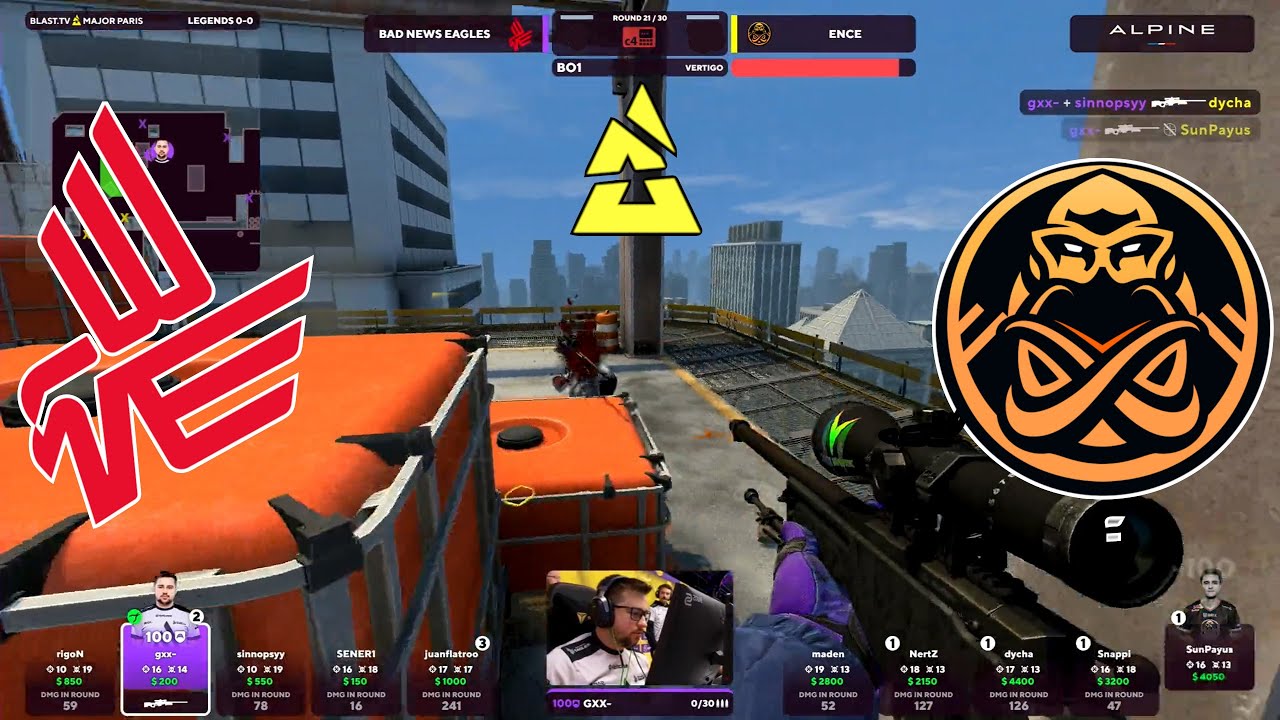 BAD NEWS EAGLES vs ENCE - BLAST LS - HIGHLIGHTS