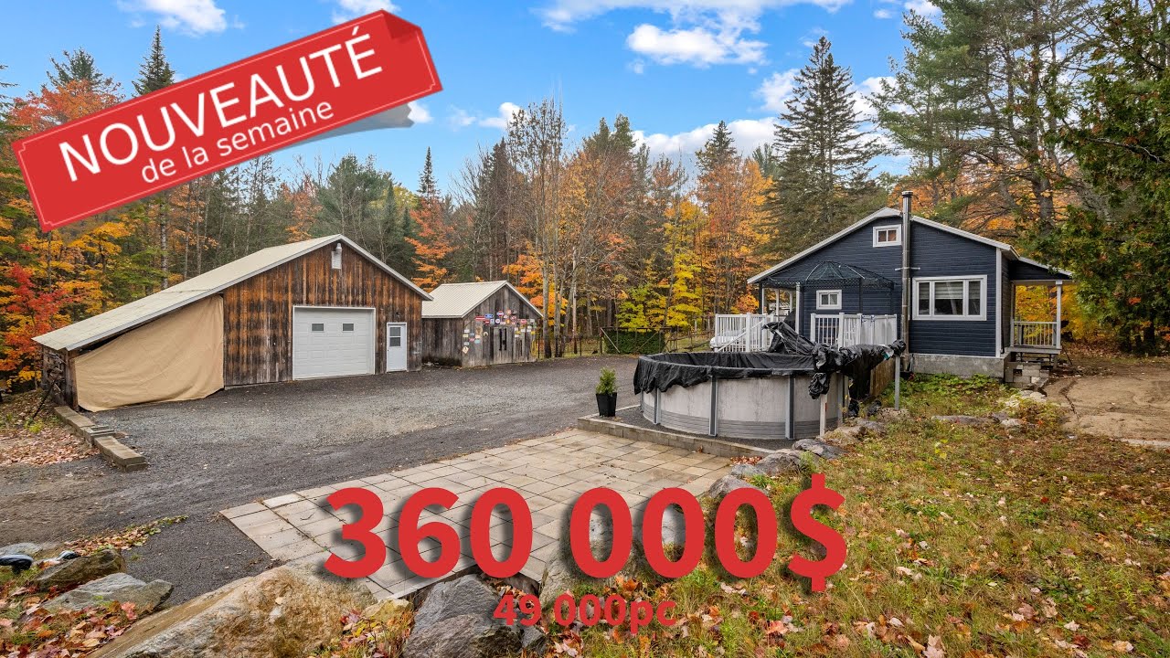 VENDU | Maison à vendre à Chertsey | 360 000$ | 1284 2e Ranmg E. | Proprio Direct