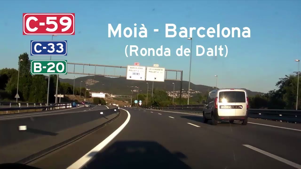 [E] C-59+C-33+B-20: Moià - Barcelona (Ronda de Dalt)