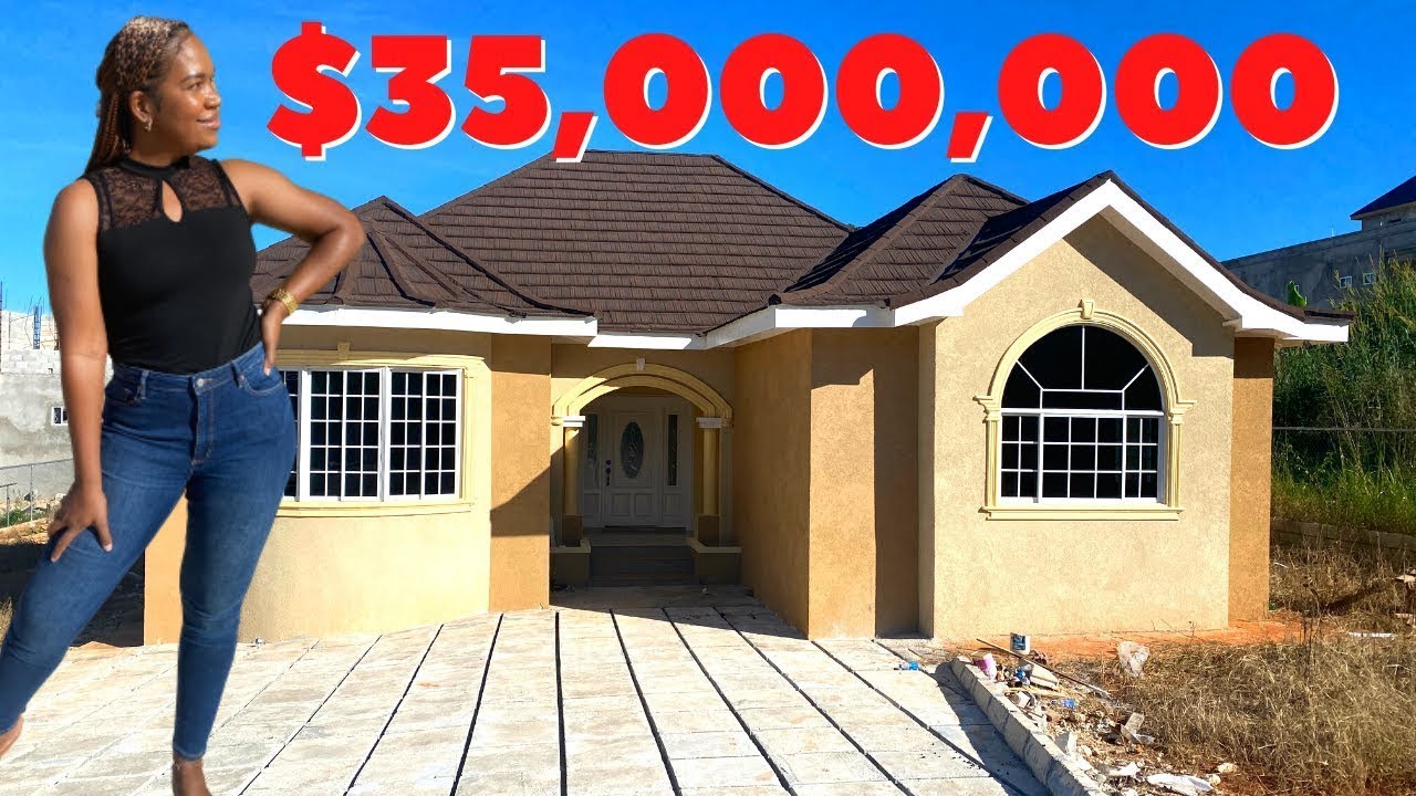 $35 MILLION HOUSE TOUR *NEWLY BUILT*   Mandeville Jamaica