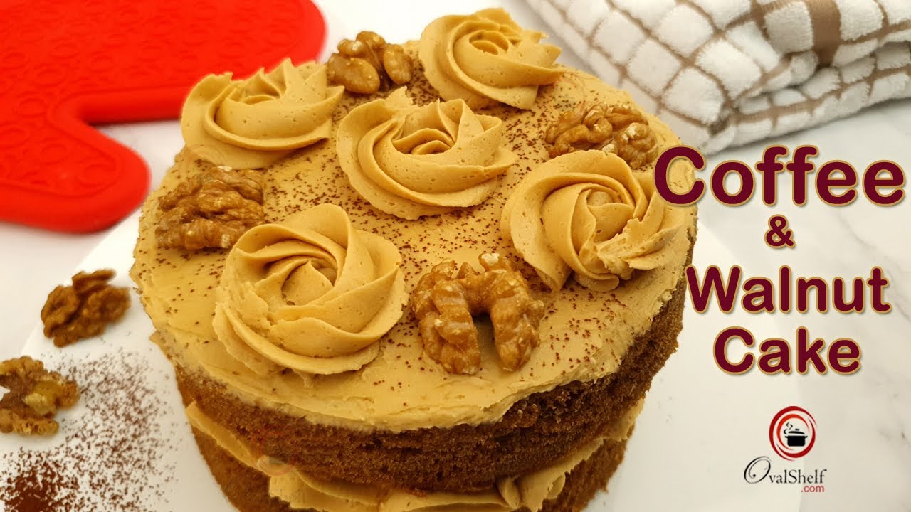 Walnut and Coffee Cake Recipe | Coffee Cake Recipe | Coffee Walnut Cake Recipe | OvalShelf