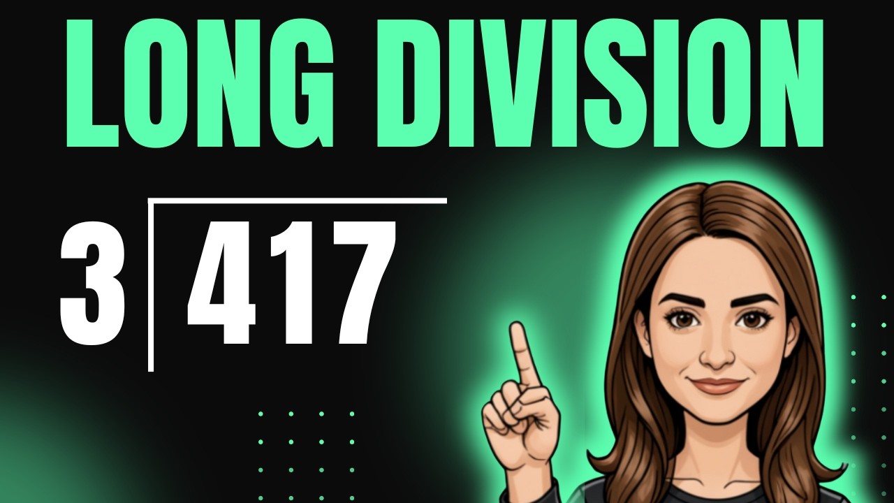 Long Division Made Easy – Step-by-Step with 1-Digit Divisors