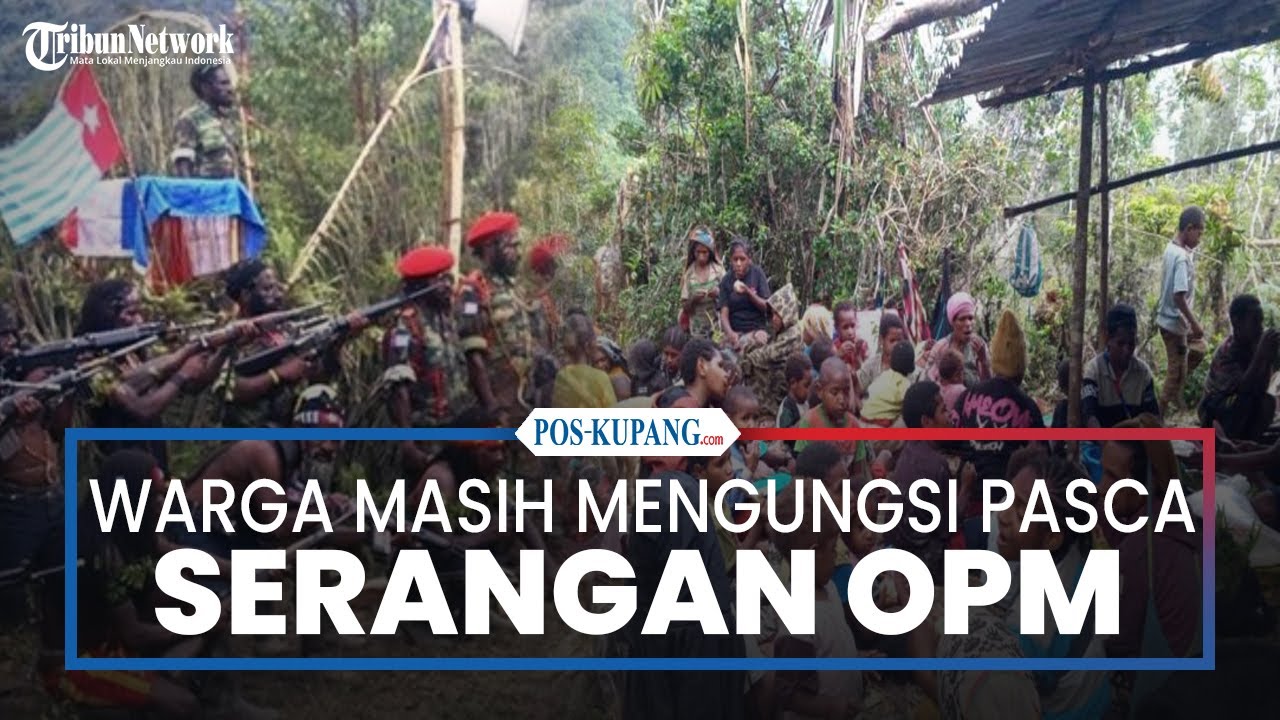 Ratusan Warga Teluk Bintuni Masih Mengungsi Pasca Serangan OPM
