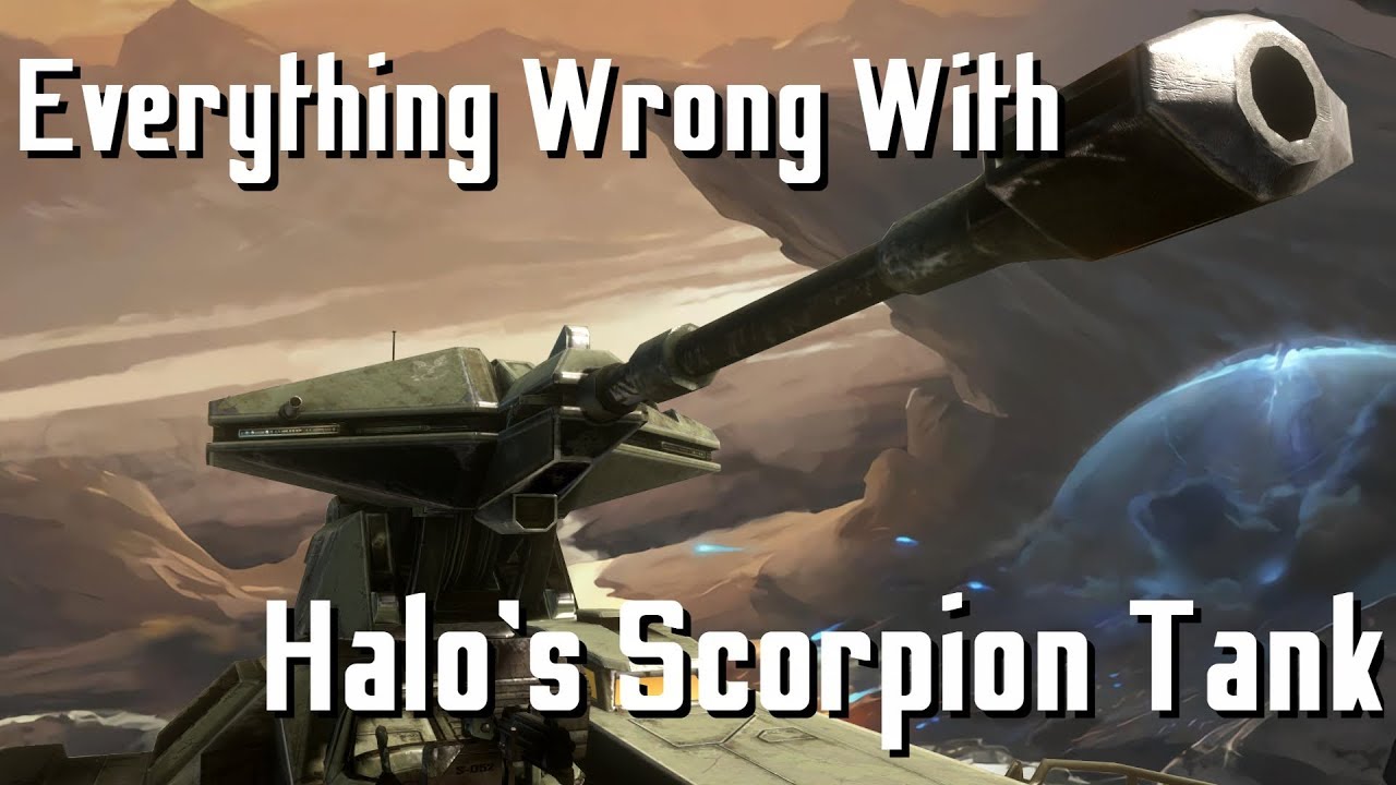 Everything wrong with Halo's Scorpion tank