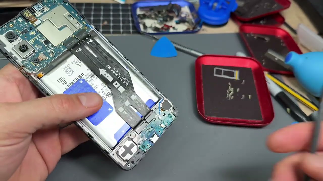 Замена разъема зарядки Samsung Galaxy A17 – пошаговое руководство по ремонту!