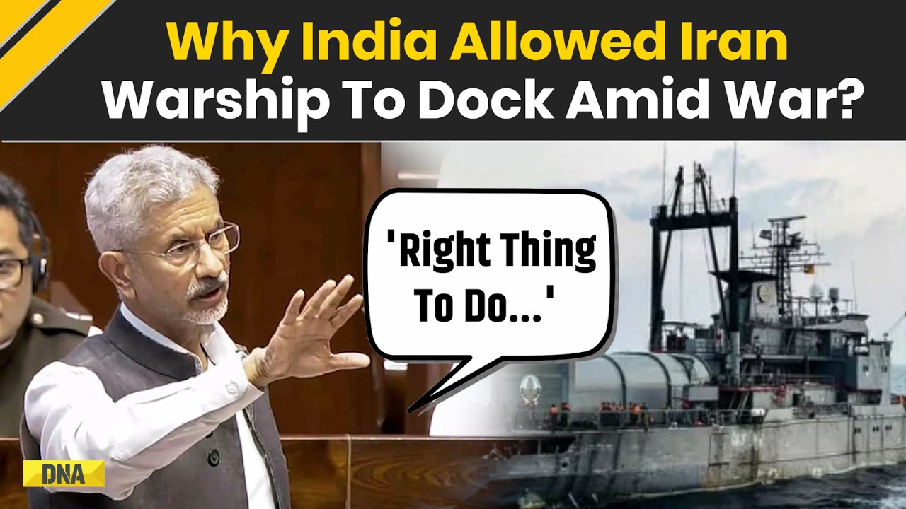 Israel Iran War: 'Right Thing To Do...' EAM Jaishankar On Allowing Iranian Warship To Dock In India