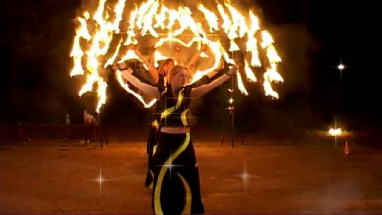 Огненное шоу для Свадьбы(Fire show for wedding). Fringe Teathre ETERE 2008