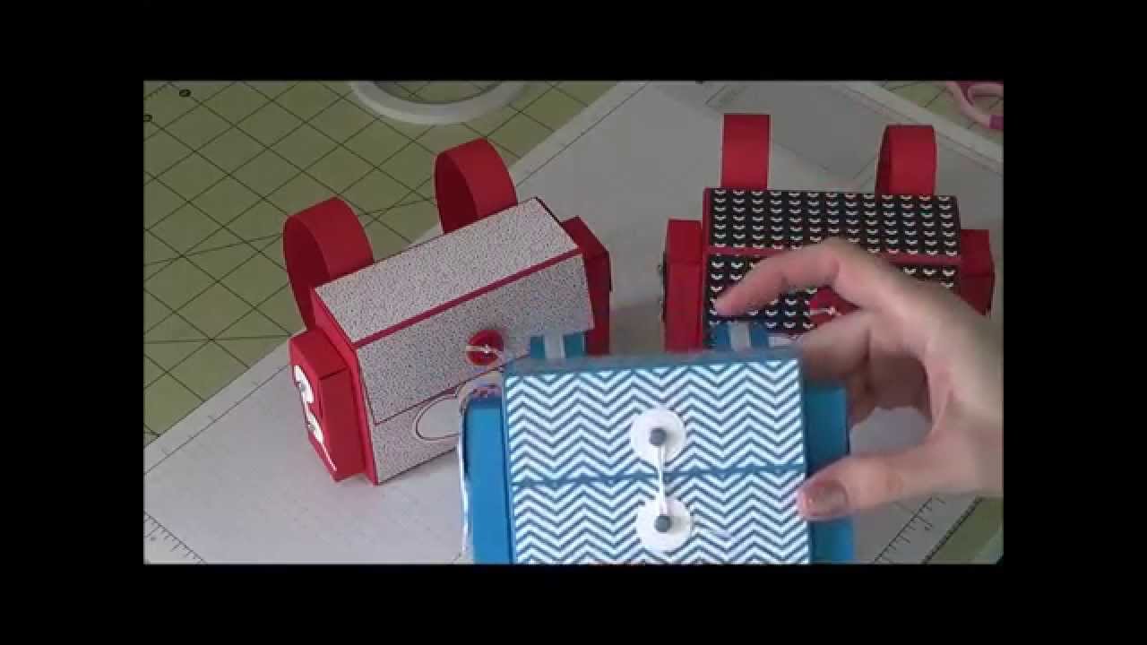 Stampin Up! - Backpack Style Treat Box