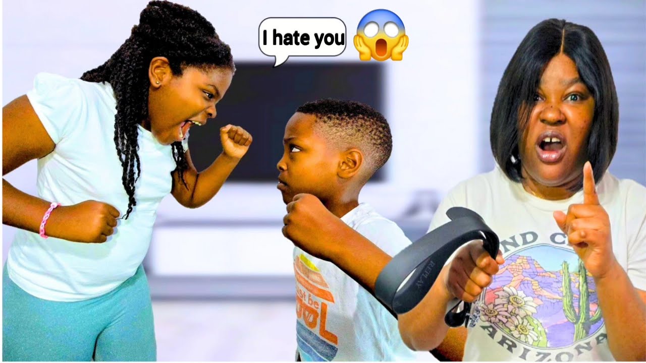 SIBLINGS WON'T STOP FIGHTING, WHAT HAPPENS NEXT IS SHOCKING