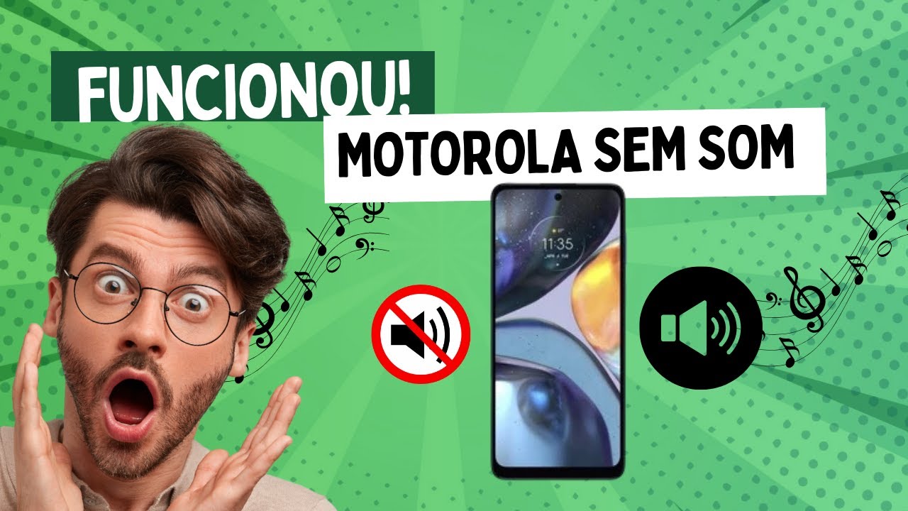 Motorola! Como Corrigir o problema do Alto Falante que NÃO sai som / Não funciona (Com Legenda)