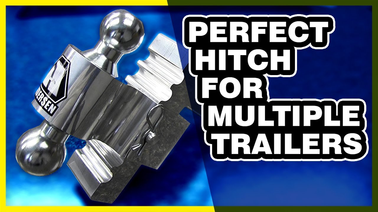 Never Rust Adjustable Ball Mount Trailer Hitch | Andersen Manufacturing Rapid Hitches