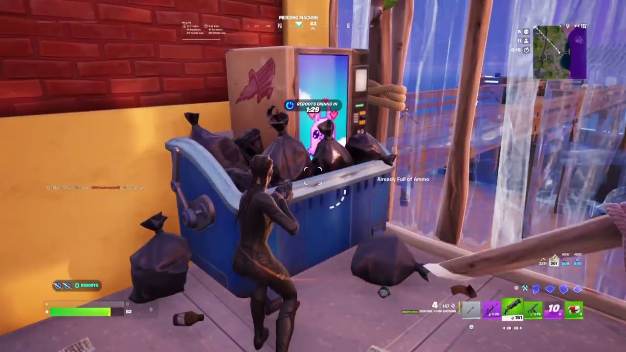 Playing solo Reload