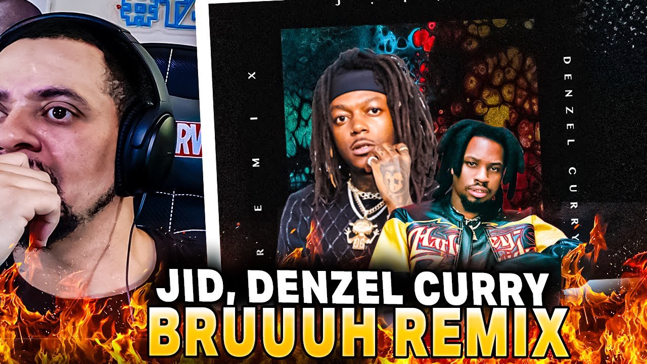ВОТ ПОЧЕМУ ОН ЭЛИТА!! JID, Denzel Curry - Bruuuh Remix (РЕАКЦИЯ В ЖИВОМ ЭФИРЕ)
