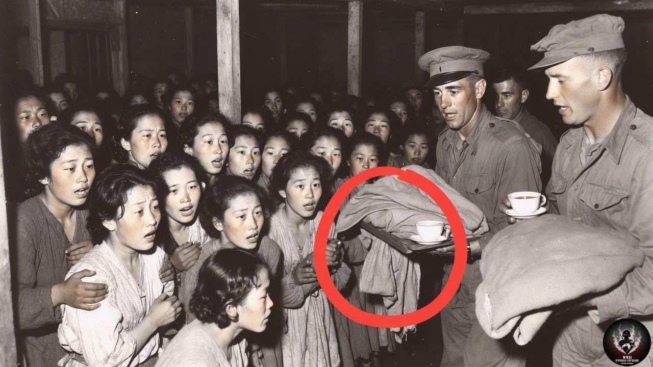 Terrified Japanese POW Women Braced for the Worst at Night – Americans Surprised Them With Blankets