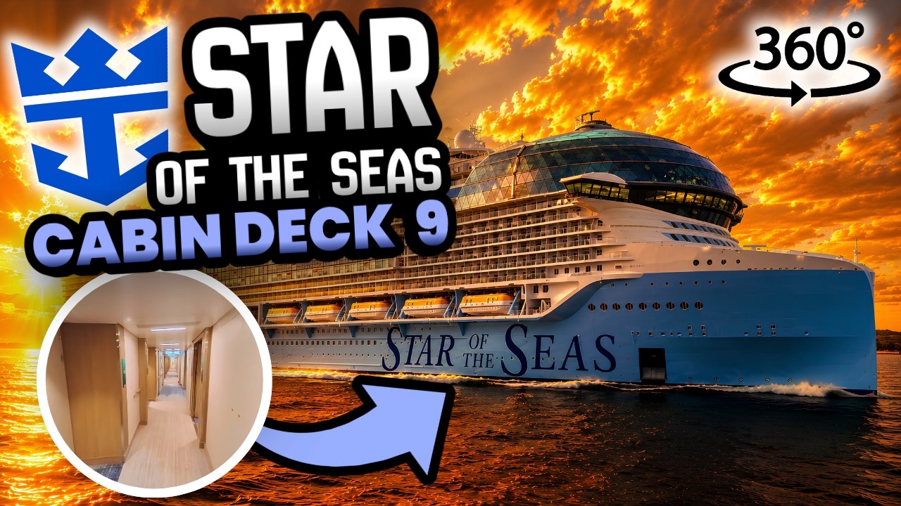 Первый взгляд! Каюта Star of the Seas, палуба 9, обзор 360°
