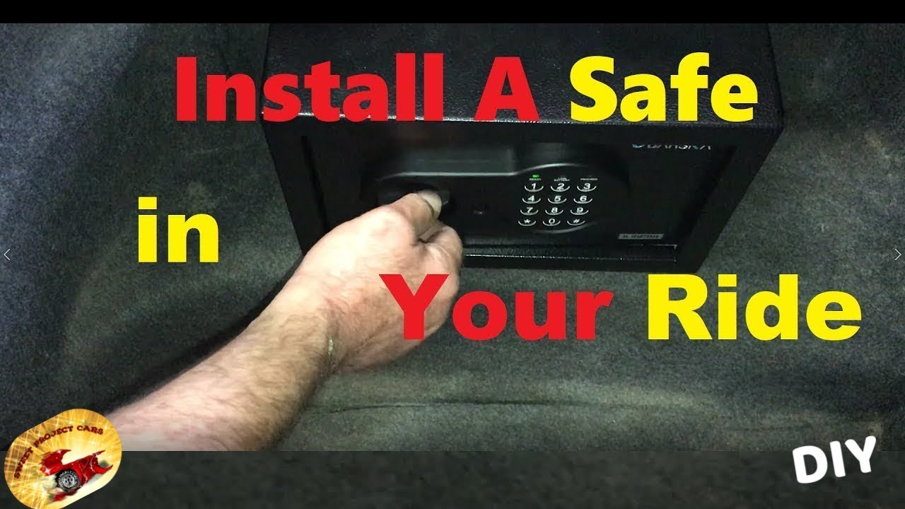 How To Easily Install a Security SAFE/Vault in a Car Truck Suv or Semi