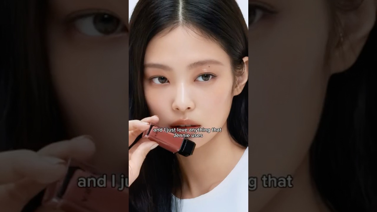 Making Jennie&rsquo;s custom HERA lipstick?!💄#korea #kbeauty #hera #jennie #blackpinkjennie #custommakeup