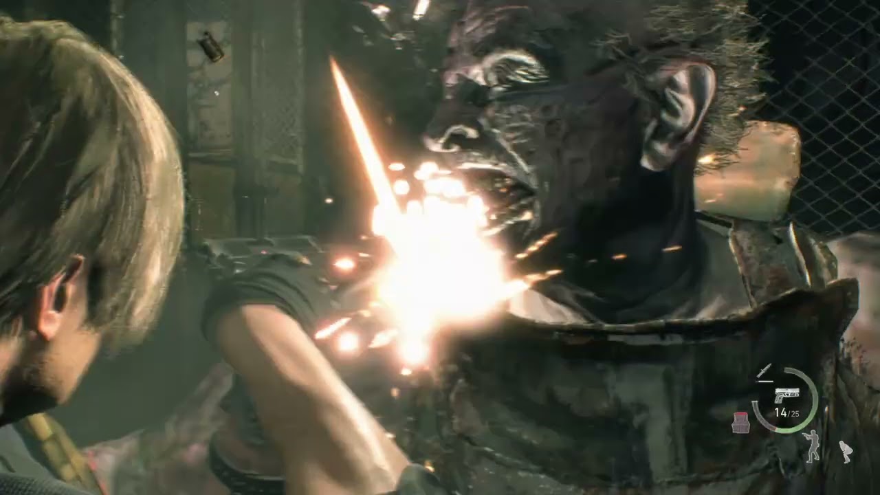 RESIDENT EVIL 4 REMAKE D0BLAJE ESPAÑOL LATINO DIFICULTAD HARDCORE (PARTE 12)