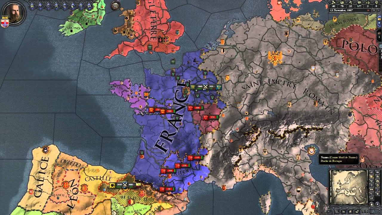 A la conqu&ecirc;te du tr&ocirc;ne de France - Ep. n&deg;1 (HD 1080p)