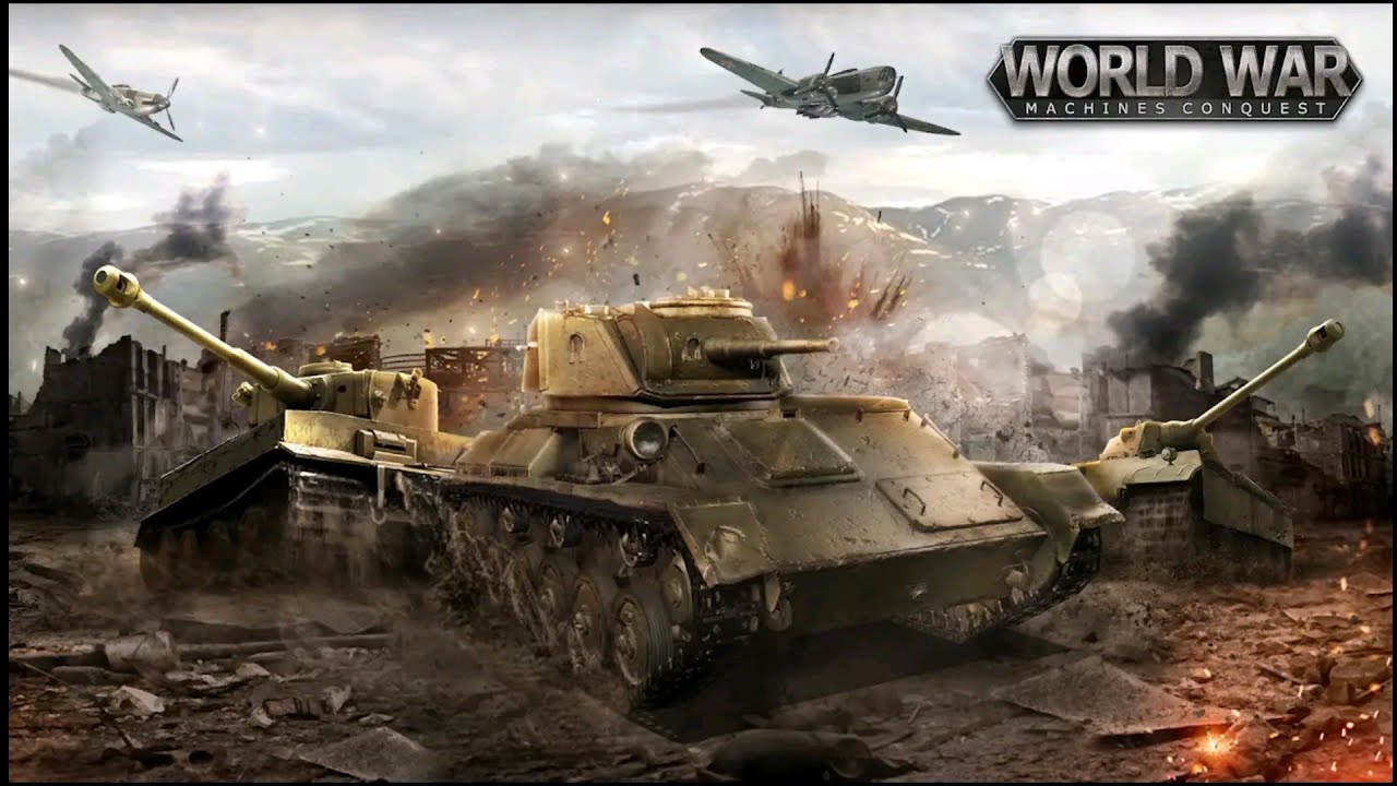 WORLD WAR MACHINES CONQUEST - СРАЖЕНИЯ В РЕАЛЬНОМ ВРЕМЕНИ И ЗАХВАТЫВАЮЩИЕ ЗАДАНИЯ
