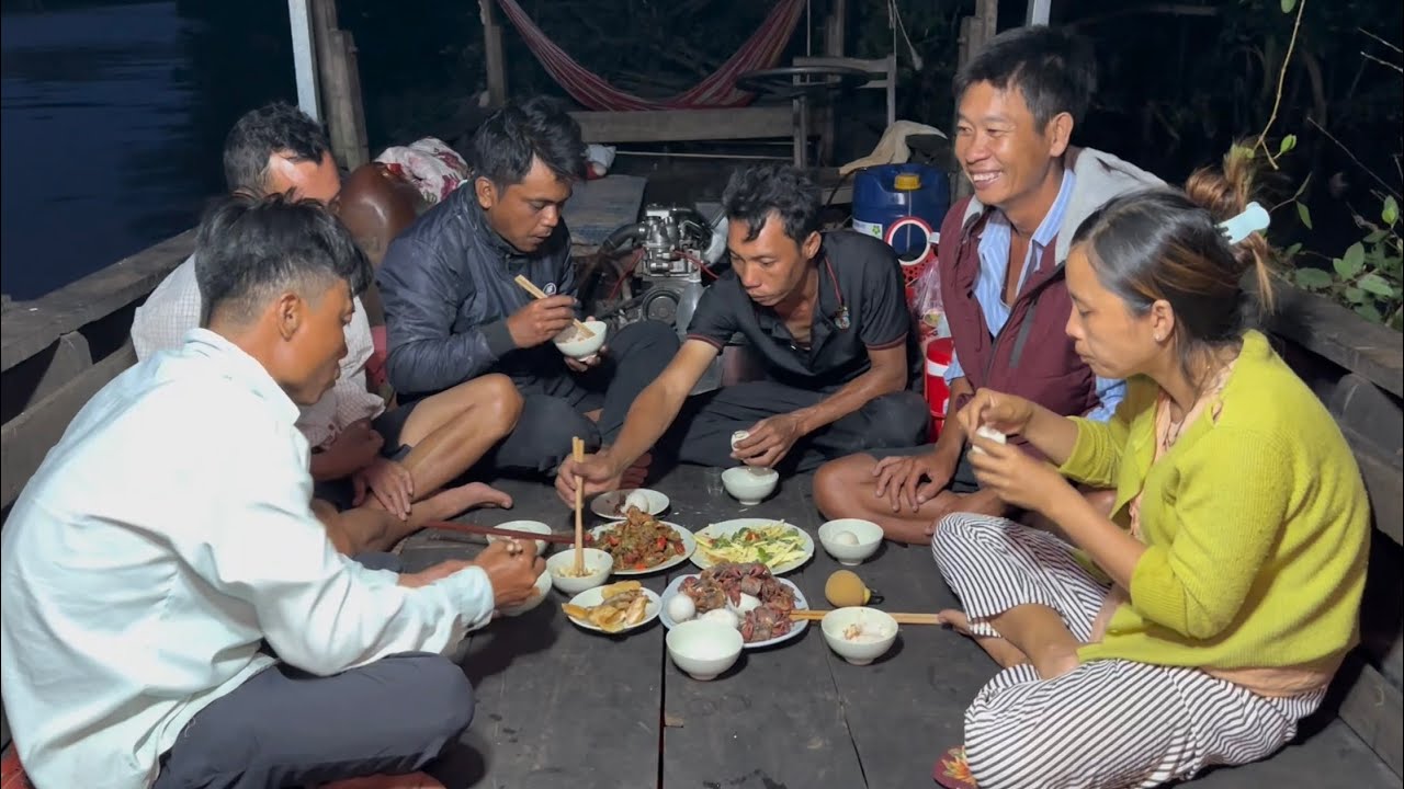 Lên Rừng xuống Biển là đây . Săn bắt ở của biển Trần Đề VXĐ .. Phần 2 