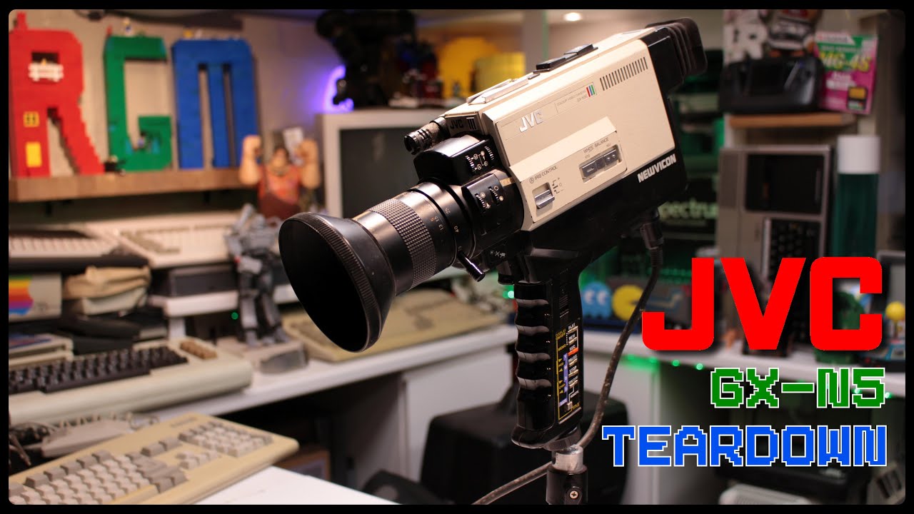 JVC GX-N5 TEARDOWN A quick look inside a Tube based video camera from 1984!