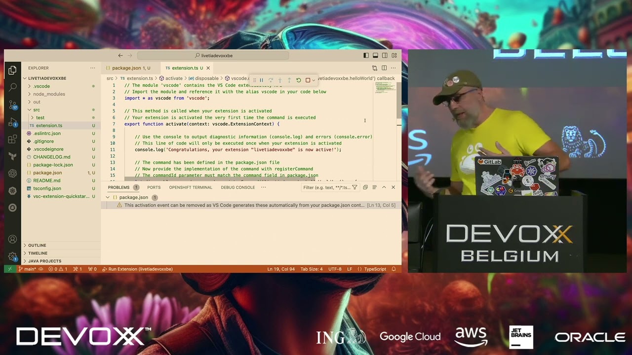 Build your first VS Code extension in 30 minutes By Sébastien Blanc