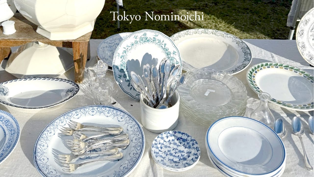 vlog | 東京蚤の市2025 秋🍁 購入品紹介も☺︎