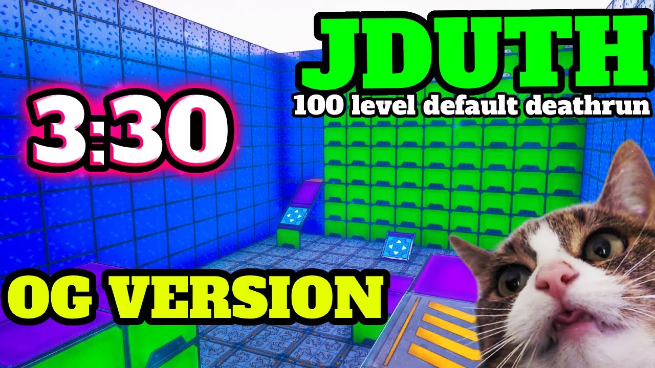 3:30 PB // former Tied WR - OG Jduth 100 Level Default Deathrun :3