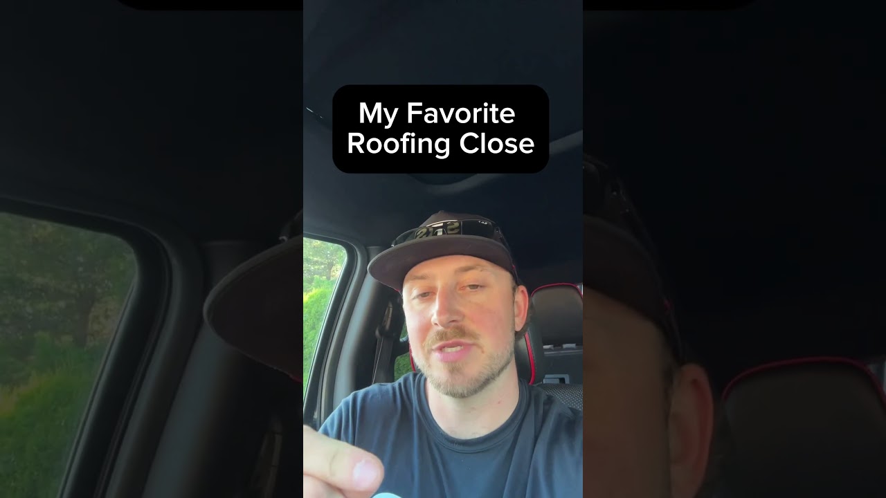 My favorite roofing sales close&hellip;. #roofing #sales