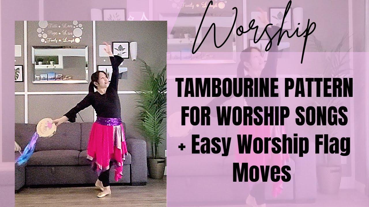 WORSHIP - Книга 2. Схема тамбурина - Учебное пособие || С табрецами, флагами для поклонения и сер...