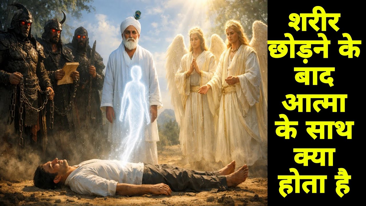 आत्मा की रहस्यमयी यात्रा  ।।  मरने के बाद आत्मा के साथ क्या होता है