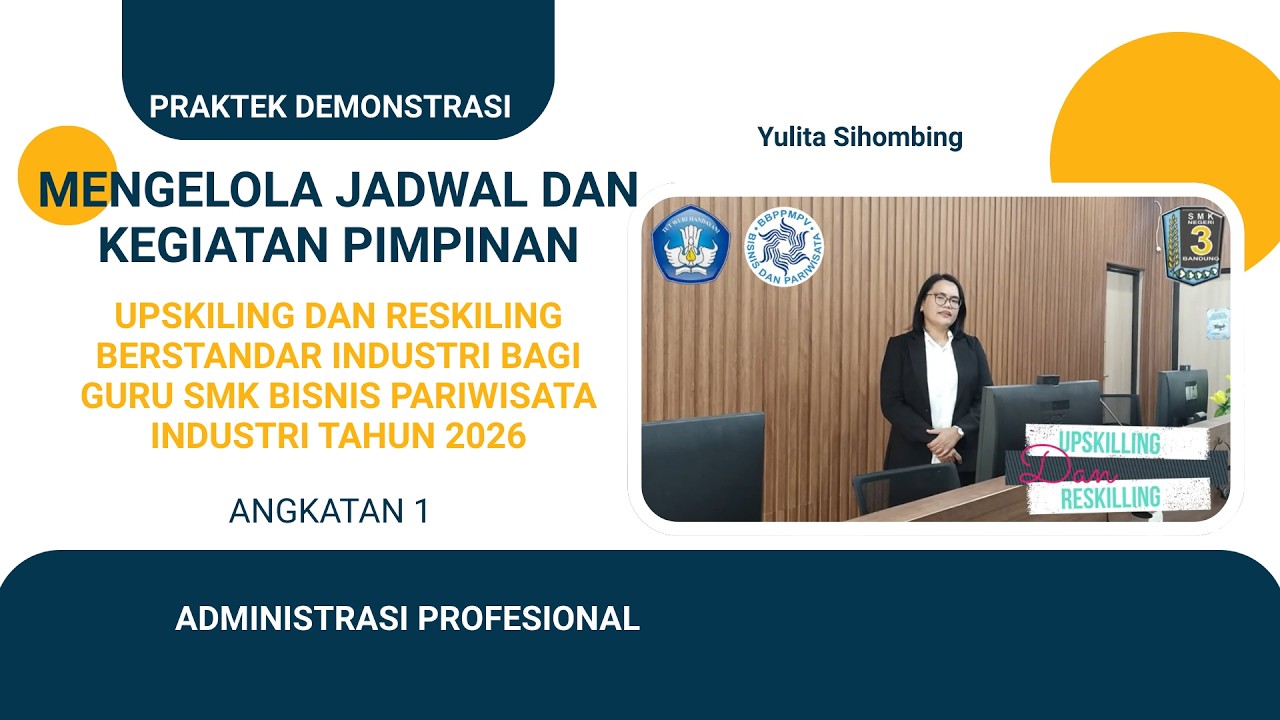 Mengelola Jadwal dan Kegiatan Pimpinan_Upskiling dan Reskilling Tahun 2026 Angkatan 1