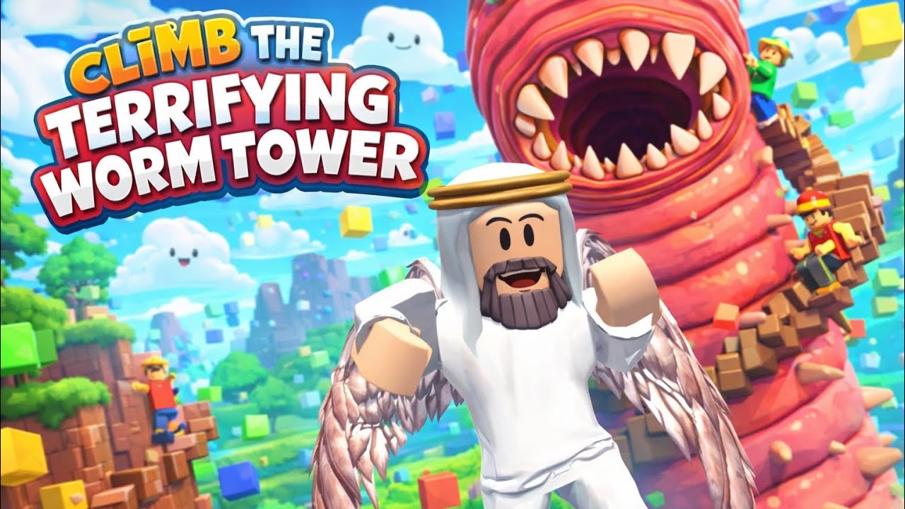Roblox Climb the Terrifying Worm Tower | Heker3131 