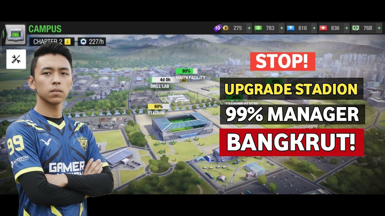STOP! UPGRADE FASILITAS KAMPUS STADION (INI ALASANNYA!) TOP ELEVEN 2026