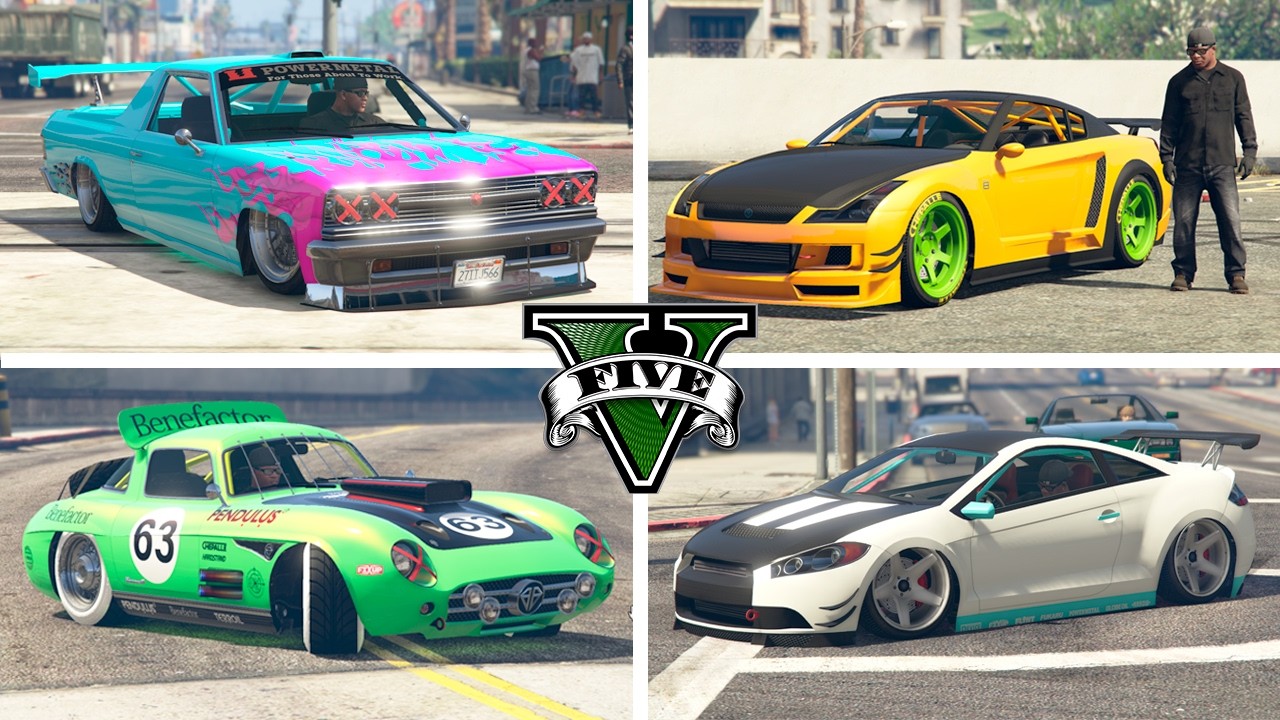 MEJORES AUTOS para TUNEAR en GTA 5  - (Modo Historia)